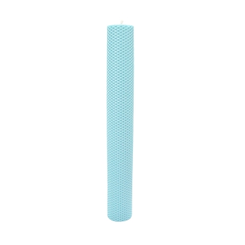 Lumanari ceară naturală tip fagure 41cm bleu baby diametru 5.5cm