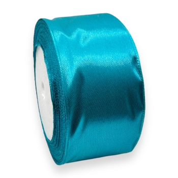 Rola Satin 4cm turquoise deschis